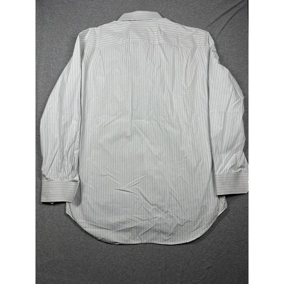 READ- CANALI Made in Italy - Striped Mens 16/41 Dress Shirt Casual - Picture 4 of 10